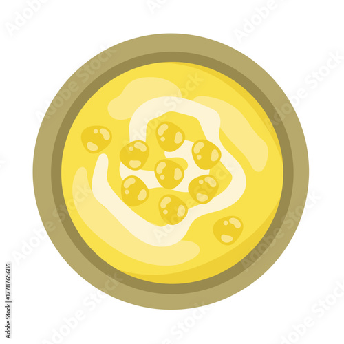 コーンスープ・ポタージュ　イラスト