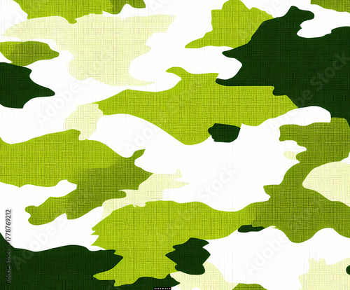 simple camouflage gradient background green AI generated