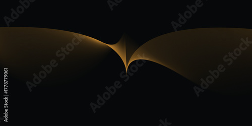 Golden Abstract Motion Background