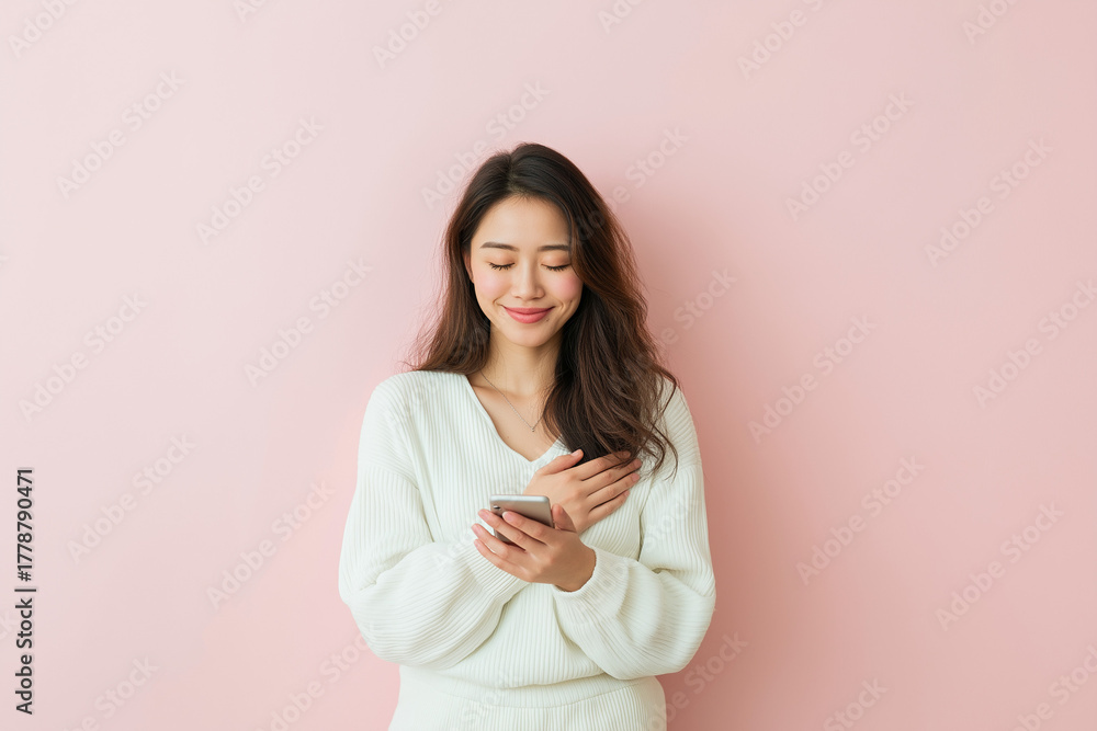 Obraz premium 心からのメッセージ ― あたたかな想いを届ける瞬間
