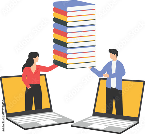 Online education concept
