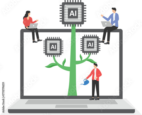 Growing mindset culture in the workplace, developing creativity together in a business team,
