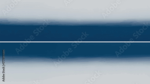 A simple abstract image with a horizontal line and color gradient from white to blue and back again