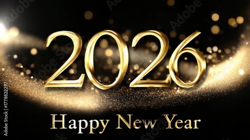 A festive display welcoming the year 2026 as people gather to celebrate Christmas with joy, sparkles, and cheerful moments filled with happiness and hope for the new year ahead