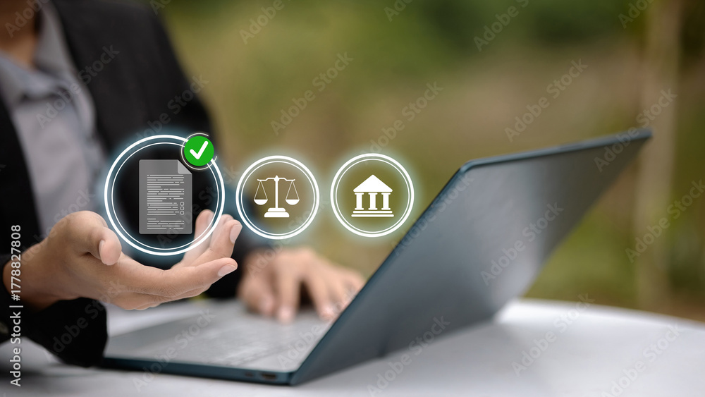 Αυτοκόλλητο E-document Verification and Legal Compliance for Online Governance