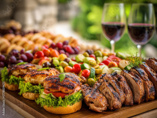 rustic Provence food
