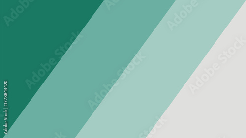 Abstract background featuring diagonal bands of varying shades of green and white color palette