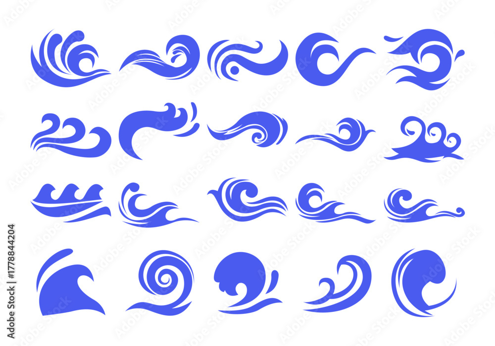 Obraz premium Sea Wave Element