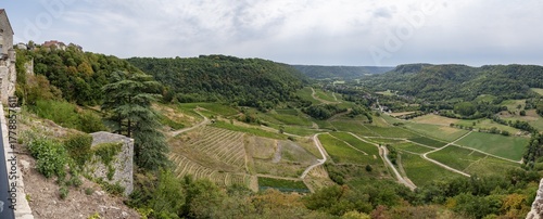 Fotografie Vue depuis Château-Chalon