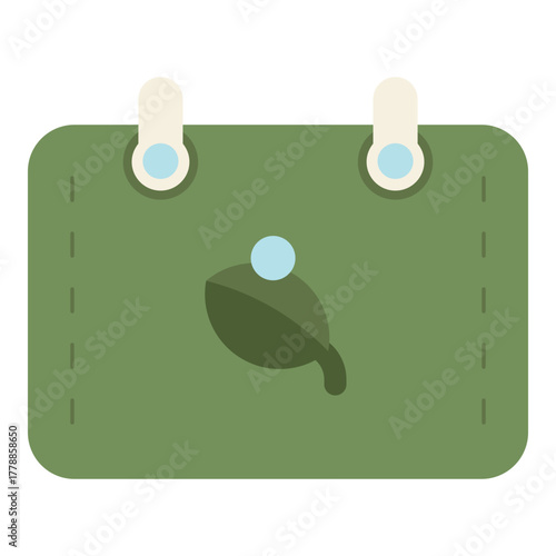 spring season calendar flat icon