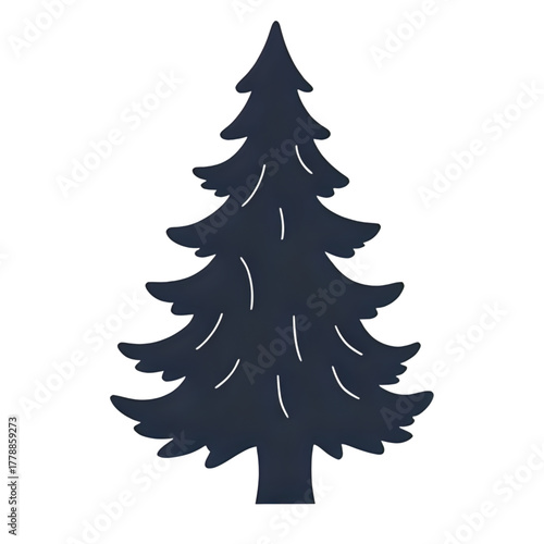 christmas tree vector