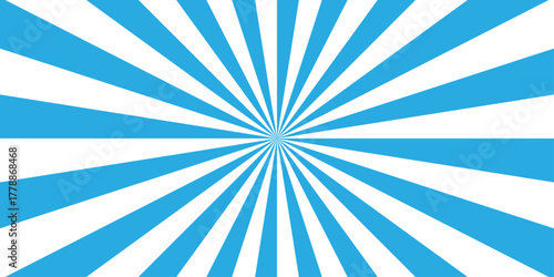 Vector sunray stripe background. Light sunburst glowing background. Sunburst pattern summer social banner. vector illustration pattern beam rays. Spiral radial striped backdrop design.	
