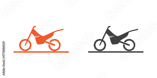 Motorcycle & Bike Types Icons – Sport, Cruiser, Scooter, Classic Vector
