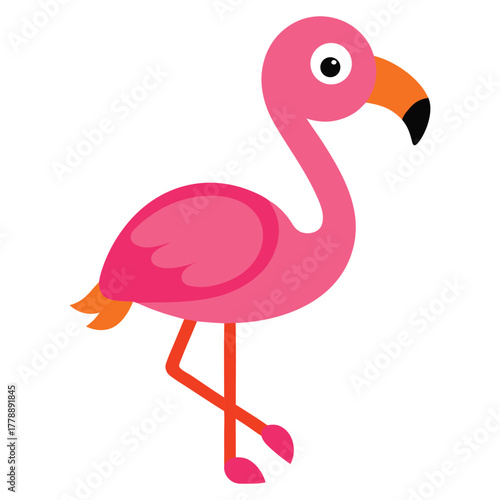 pink flamingo, flamingo cartoon, tropical bird, pink bird, flamingo illustration, cute flamingo, tropical design, exotic animal, pink vector, bird silhouette, summer animal, flamingo clipart, flamingo