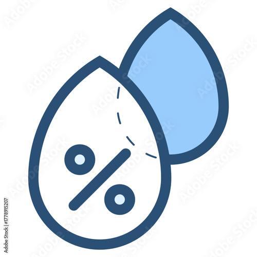 weather humidity icon illustration