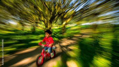 man running on the road in the morning