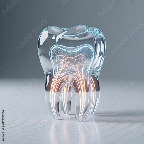Digital Tooth Anatomy Made of Light and Glass