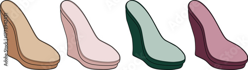 Colorful Heels Collection Stylish Fashion Footwear for Women