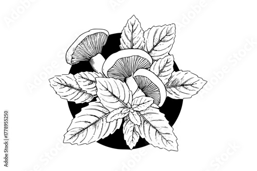 Timeless Beauty: Vintage Floral Art | Clean, isolated vector art for creative projects.