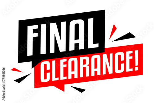 Final clearance