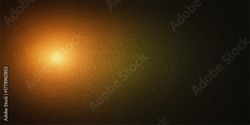 Bright golden light flare emanating from the left side of a dark textured background