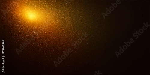 Golden light shining through a textured dark abstract background with subtle patterns and gradients