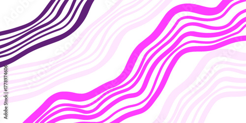 Abstract background with purple waves. eps 10