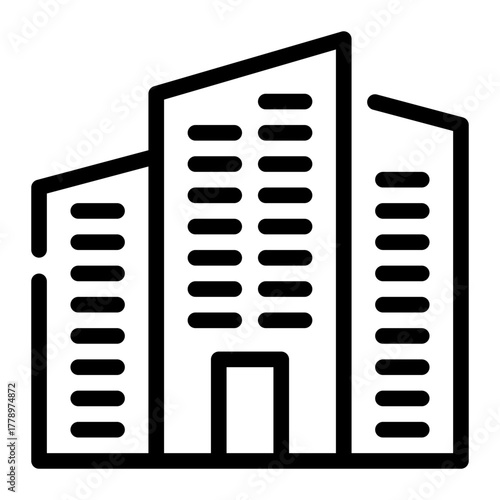 skyscraper icon