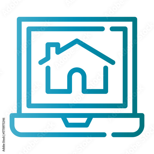 real estate design icon