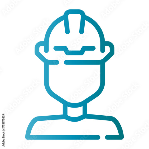 construction foreman icon