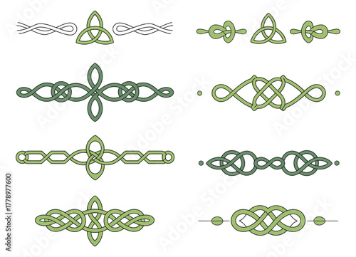 Celtic design decorative dividers set