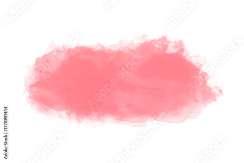 Beautiful pink watercolor background design