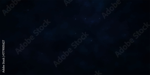 Abstract dark blue background texture with particles and motion blur for space night storm video backdrop