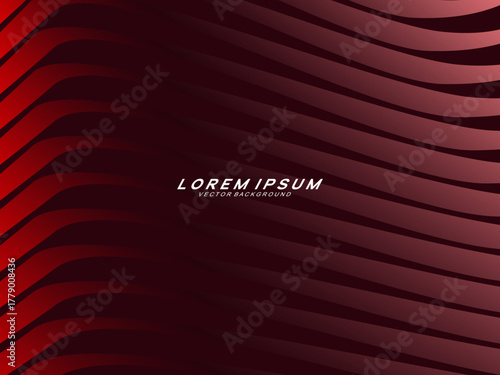 Premium background design with diagonal gradient red lines pattern. Vertical vector template for digital luxury business banner, poster, luxury voucher, prestigious gift certificate, etc.	
