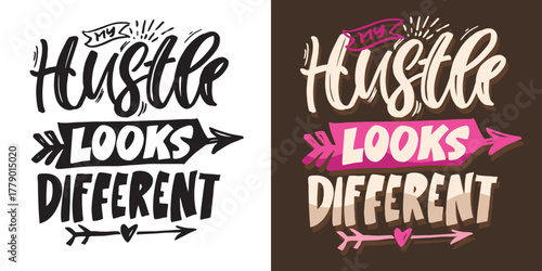 Cute hand drawn doodle lettering quote. Lettering for t-shirt design, mug print, bag print, clothes fashion. 100% hand drawn vector image.