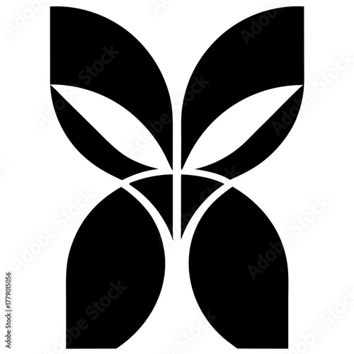 A stylish letter Y logo representing simplicity and balance