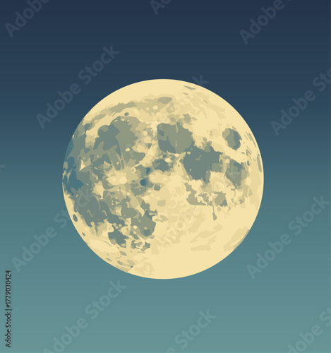 moon vector