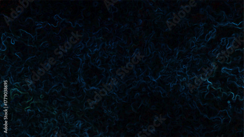 Deep Dark Blue Abstract Texture with Mysterious Blend of Midnight and Teal Shades with Intricate Swirling Patterns and Cosmic Energy. Moody, Atmospheric Feel Ideal for Modern Digital Art,