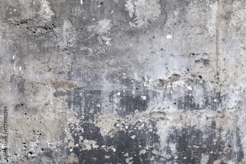 Wallpaper Mural Rough concrete wall texture featuring gray and beige shades with visible imperfections and stains, exuding a vintage and weathered industrial atmosphere. Perfect for rustic design projects Torontodigital.ca