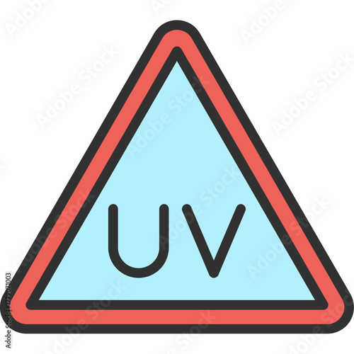 Uv Radiation Icon