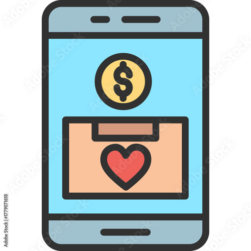 Online Donation Icon