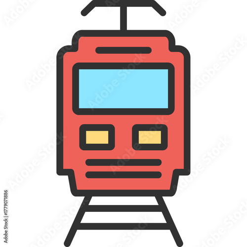 Electric Train Icon