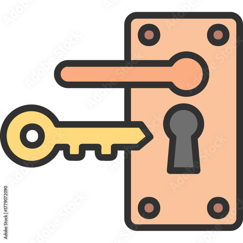 Door Lock Icon
