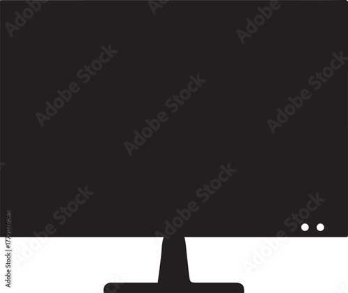 lcd tv monitor with reflection