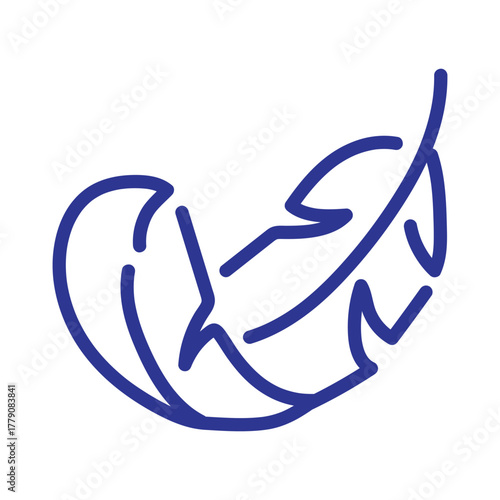 Blue line icon illustrating the moisture-wicking and breathable properties of a fabric layer.