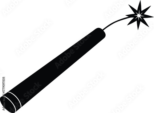 Dynamite logo template vector