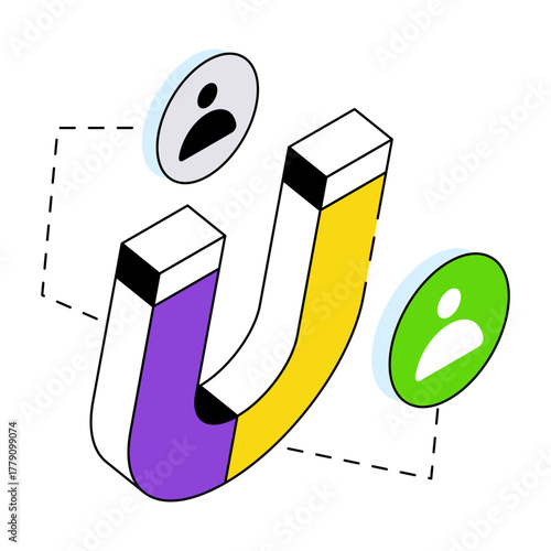 Perfect design icon of attract customers