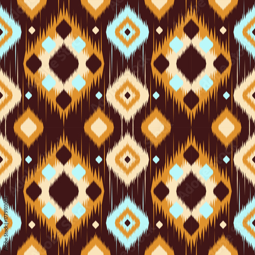 Ikat fabrics bring a fusion of heritage and modernity, offering vibrant patterns that captivate and transform spaces into timeless works of art