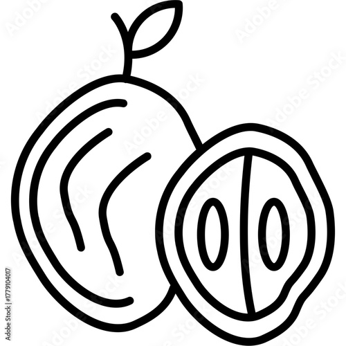 Sapodilla Icon