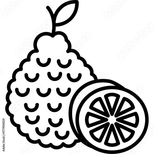 Kaffir Lime Icon